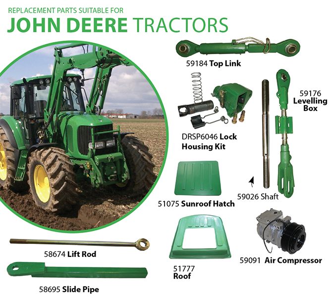 John Deere replacement parts