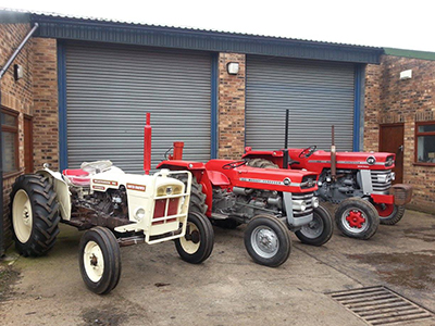 restored tractors